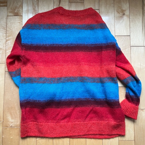 Oui striped sweater size US8 - Picture 2 of 4